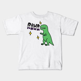 Rawr dinosaur Kids T-Shirt